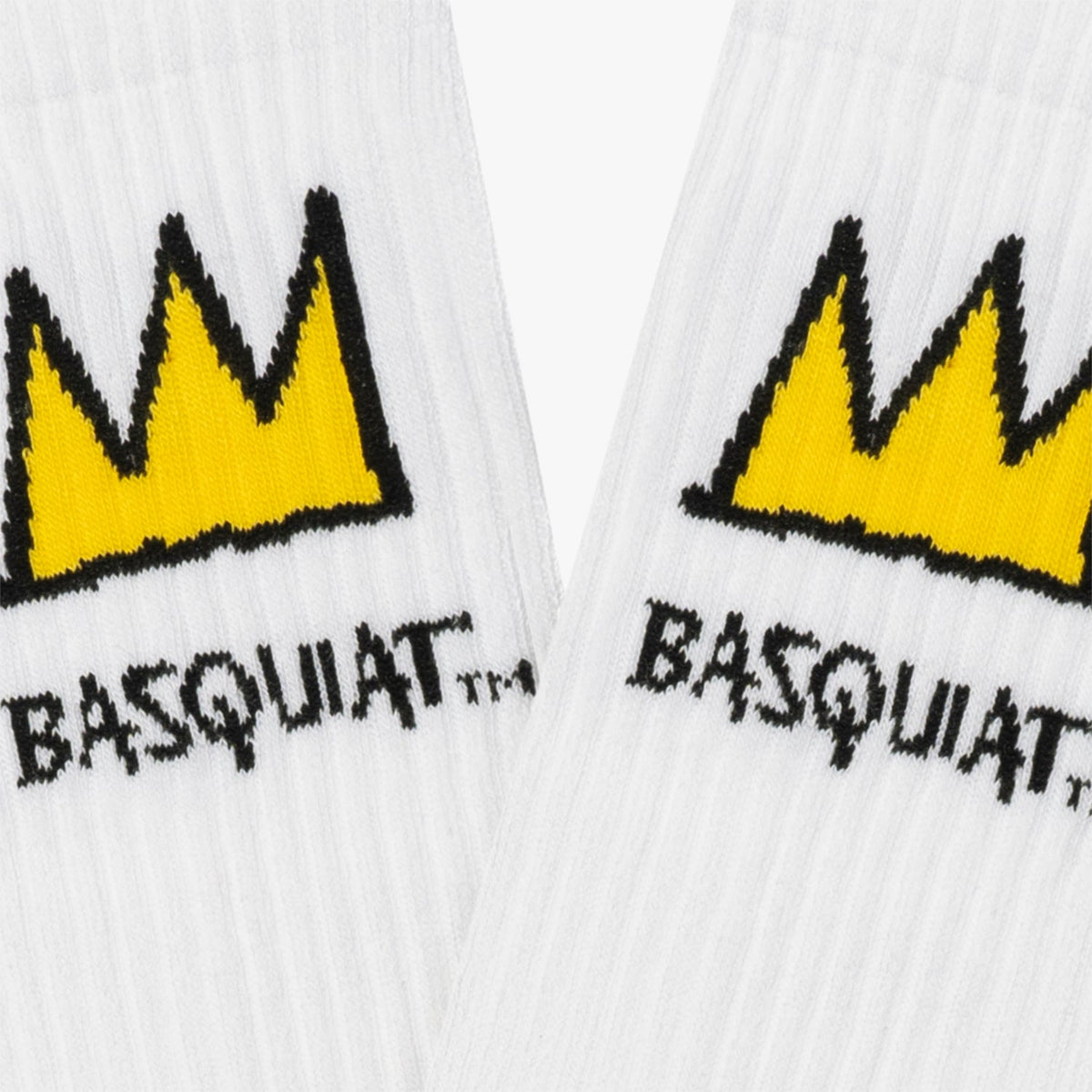 Calcetines BASQUIAT CROWN blanco JIMMY LION