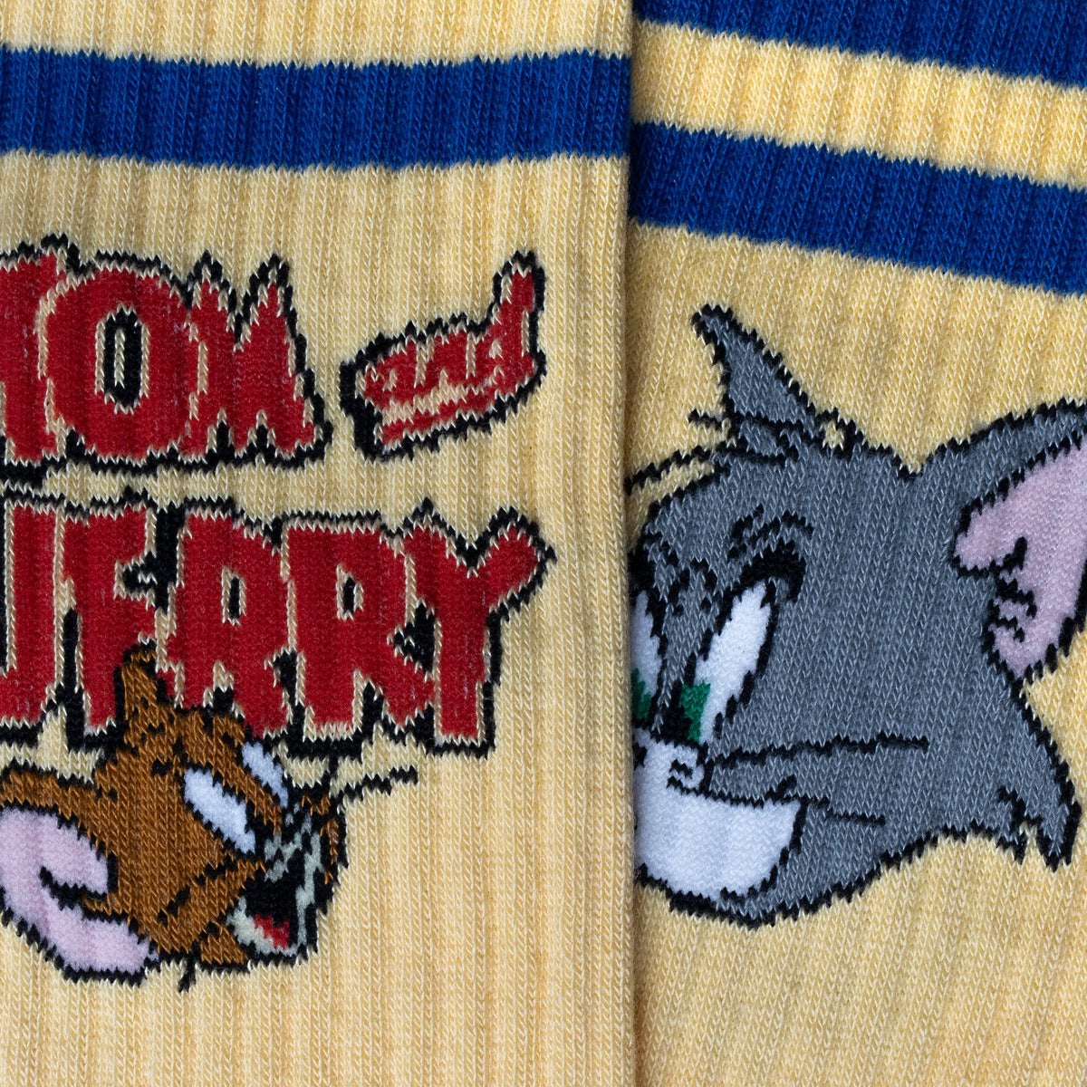 Athletic Tom and Jerry Heads Socks JIMMY LION