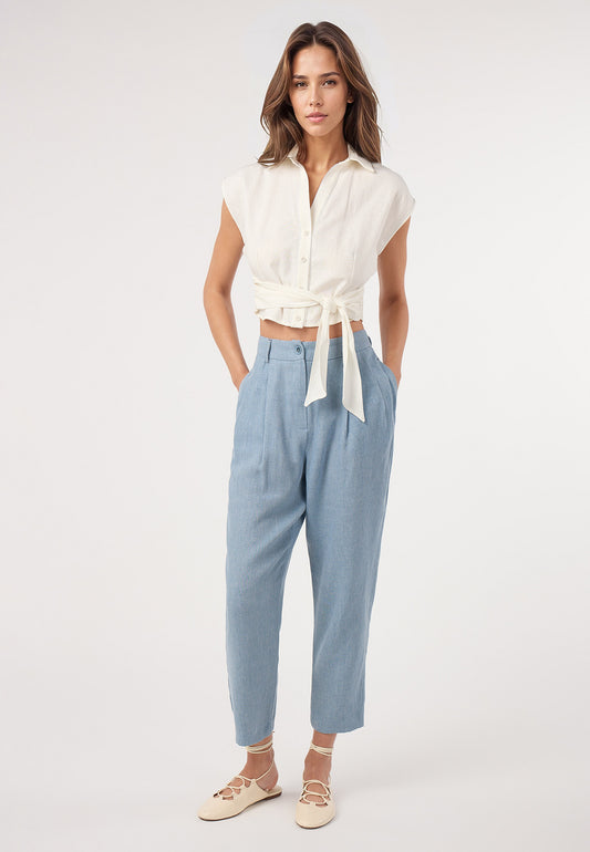 Pantalón Reni azul DOLORES PROMESAS