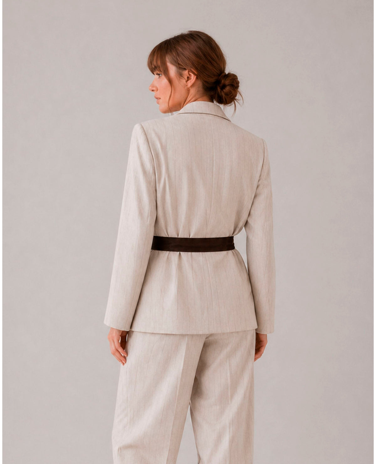 Blazer rayas Alice DOLORES PROMESAS