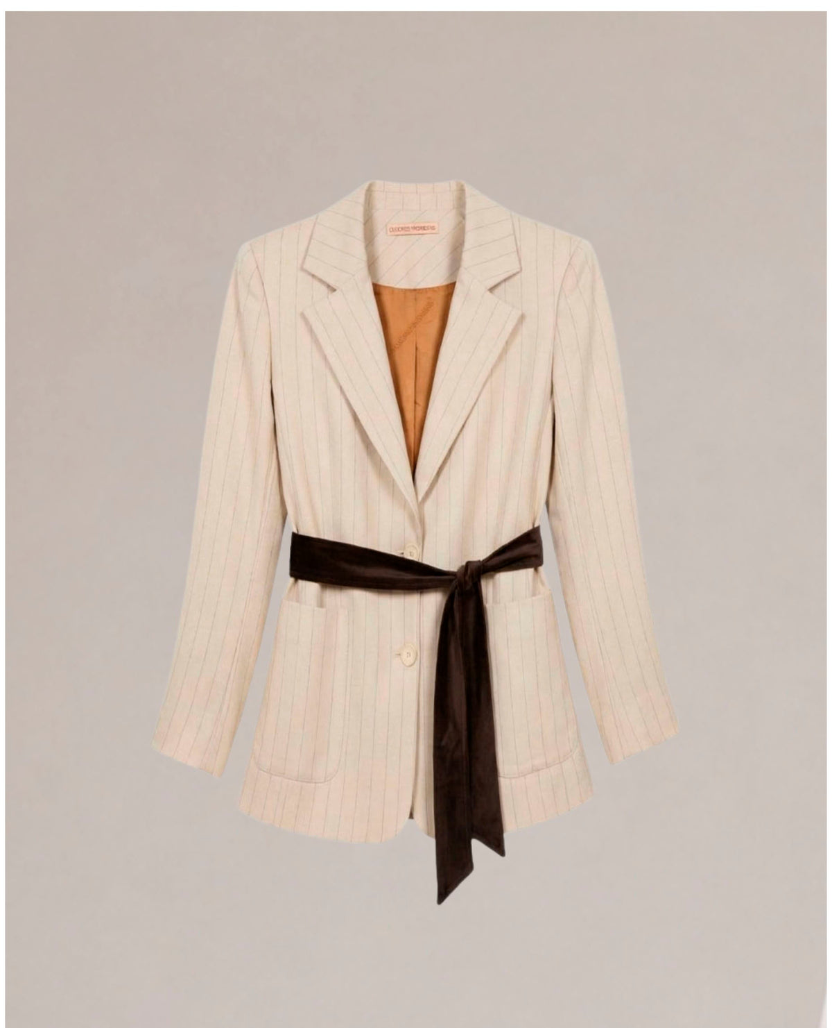Blazer rayas Alice DOLORES PROMESAS