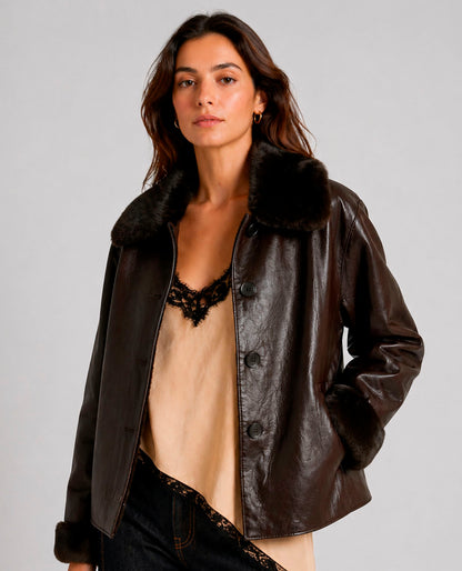 Chaquetón reversible mod dulce DOLORES PROMESAS