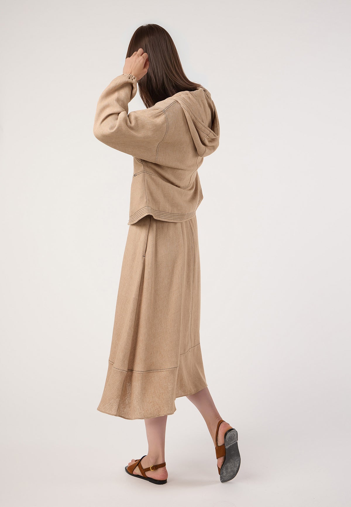 Cazadora Reni camel DOLORES PROMESAS