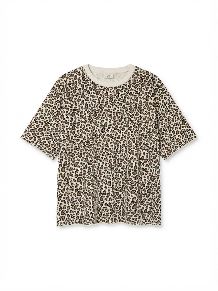 Camiseta manga 3/4 animal print
