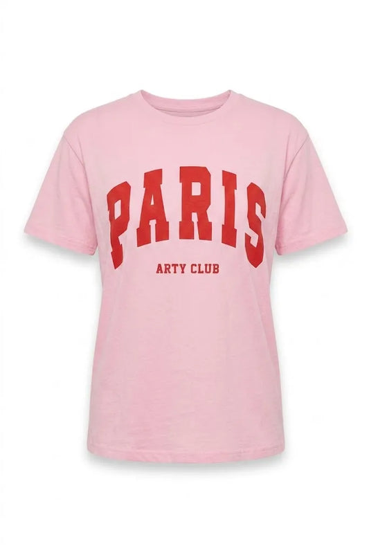 Camiseta PARIS color rosa