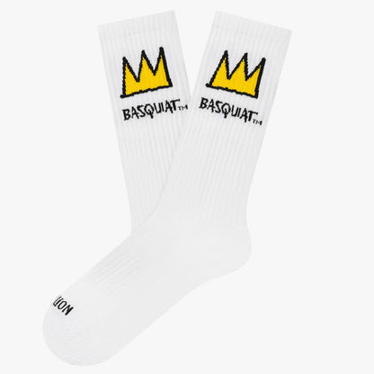 Calcetines BASQUIAT CROWN  blanco  JIMMY LION