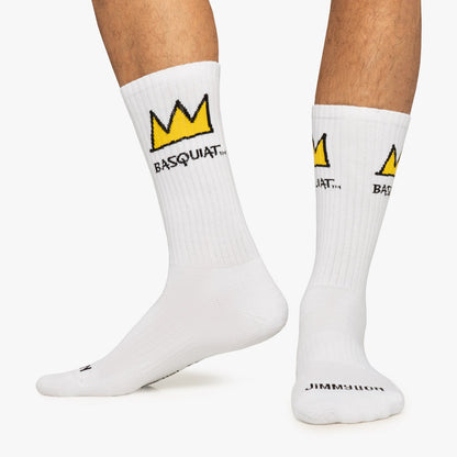 Calcetines BASQUIAT CROWN  blanco  JIMMY LION