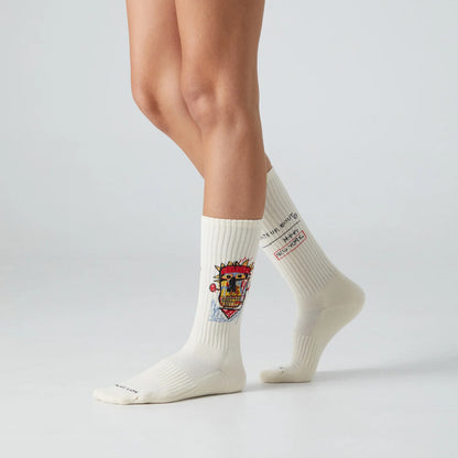 Calcetines Athletic Basquiat Heads 1982 JIMMY LION