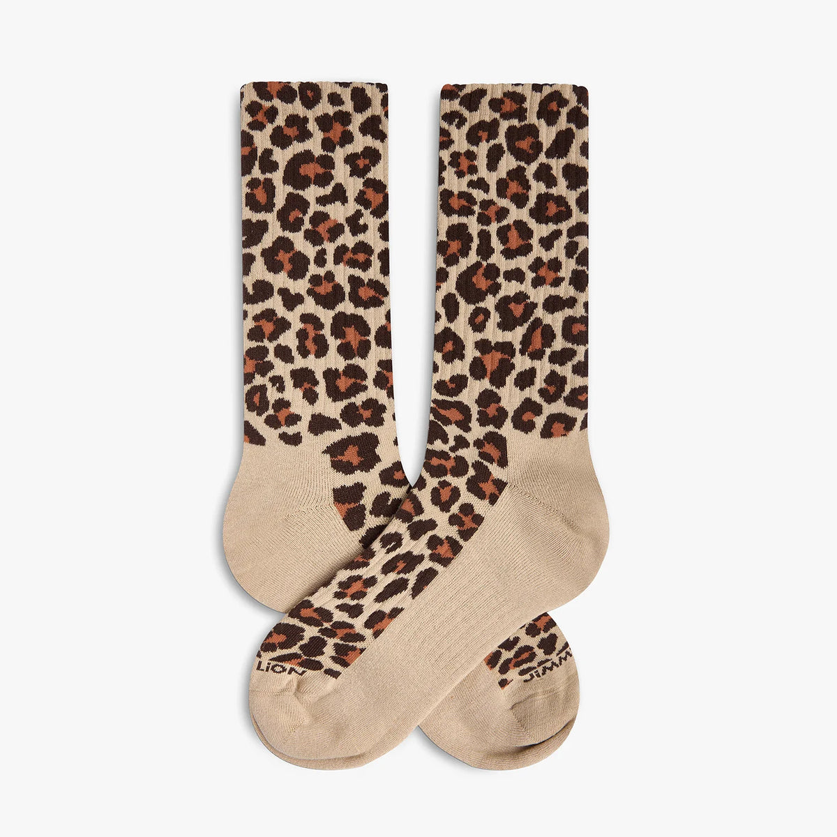 Calcetines  Athletic Leopard Print beige JIMMY LION