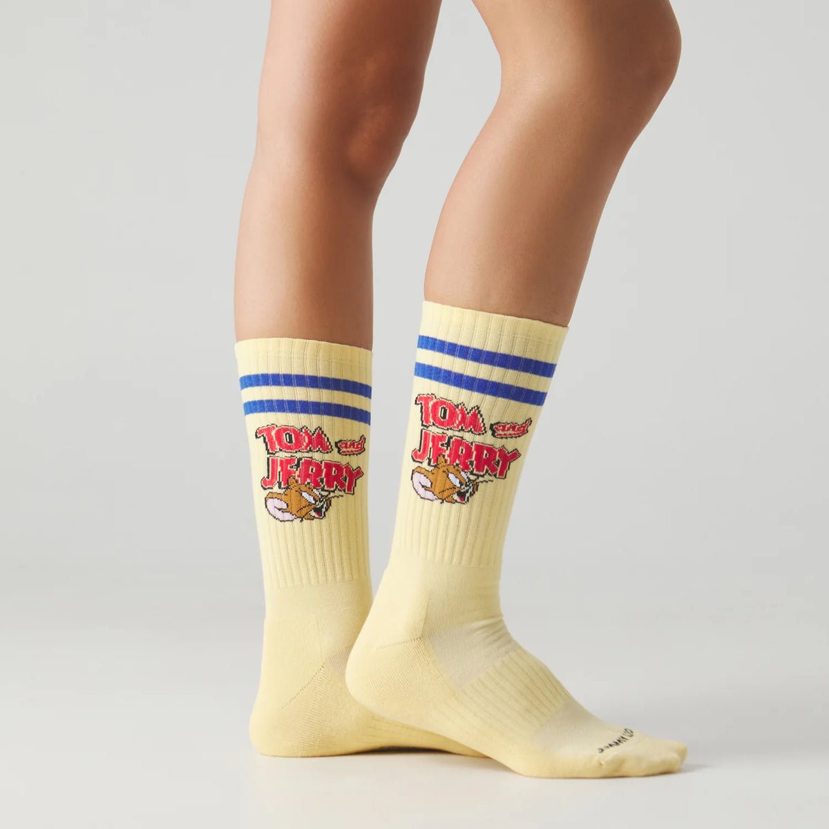 Athletic Tom and Jerry Heads Socks JIMMY LION