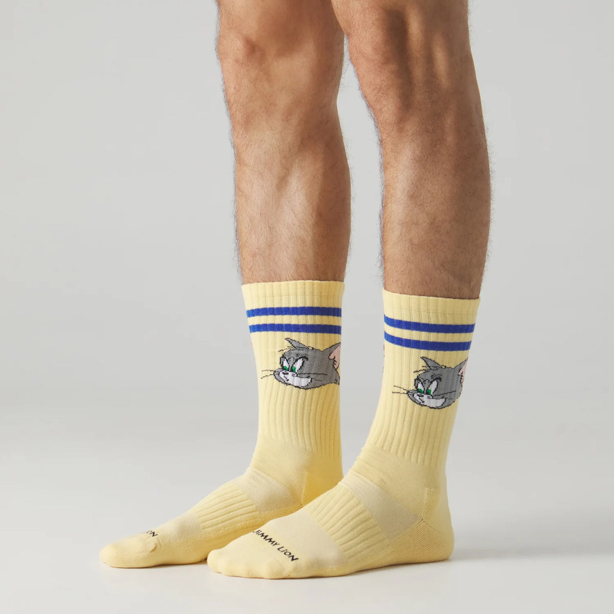 Athletic Tom and Jerry Heads Socks JIMMY LION