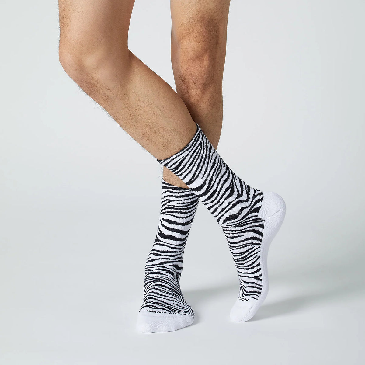 Calcetines  Athletic Zebra Print JIMMY LION