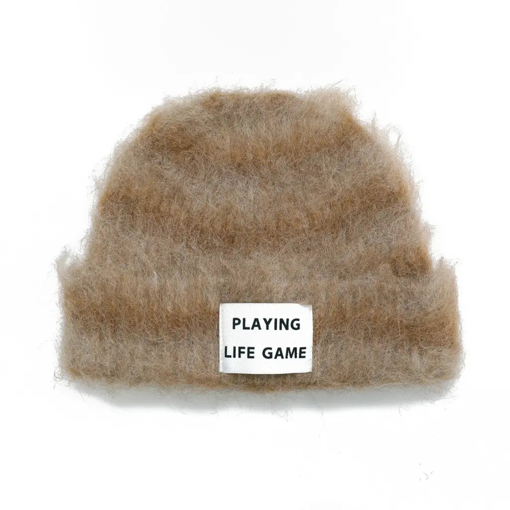 Gorro lana VTD brown stripes