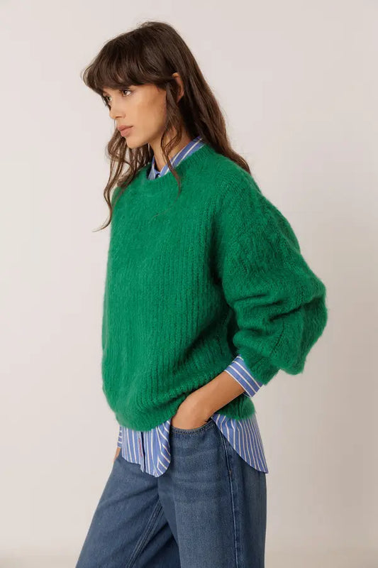 Jersey punto color verde INDI & COLD