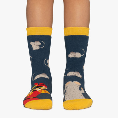Calcetines antideslizantes KIDS PIED PIPER  azul oscuro  JIMMY LION