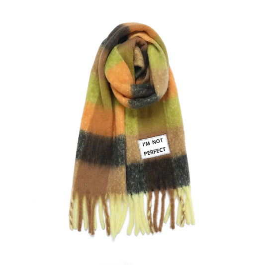 Maxi bufanda Unisex I´m Not Perfect VTD