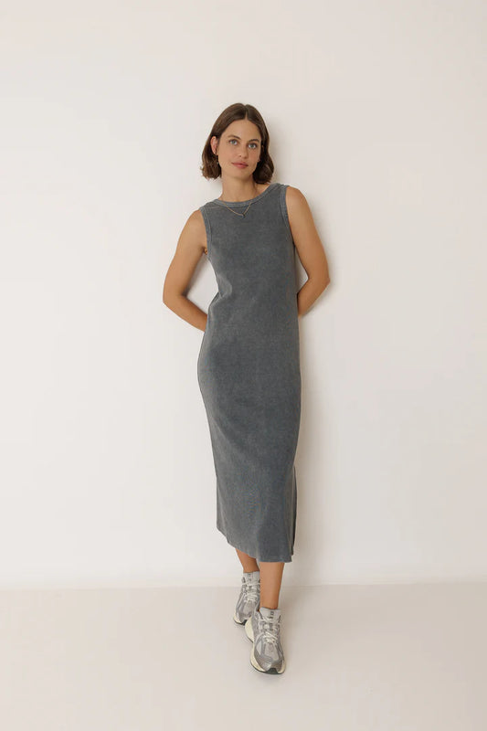 Maxi vestido algodón INDI & COLD
