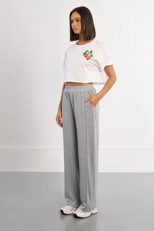 Pantalón comfy gris GRIS LILI SIDONIO