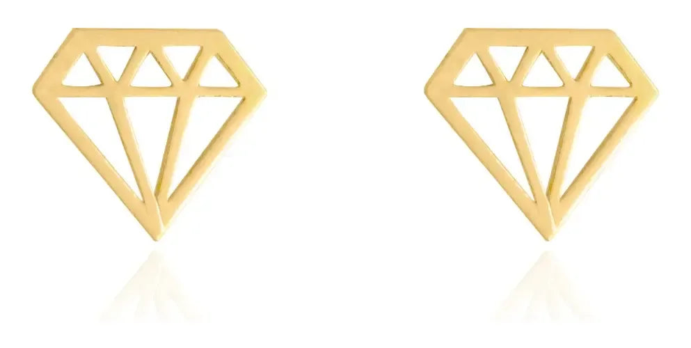 Pendientes forma diamante