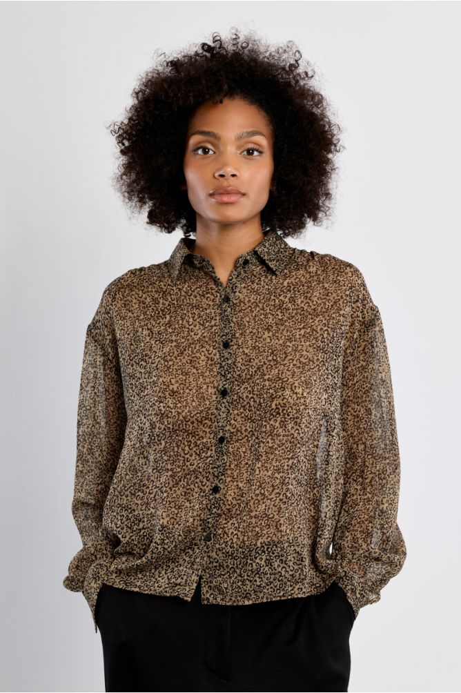 Camisa estampado animal LILI SIDONIO