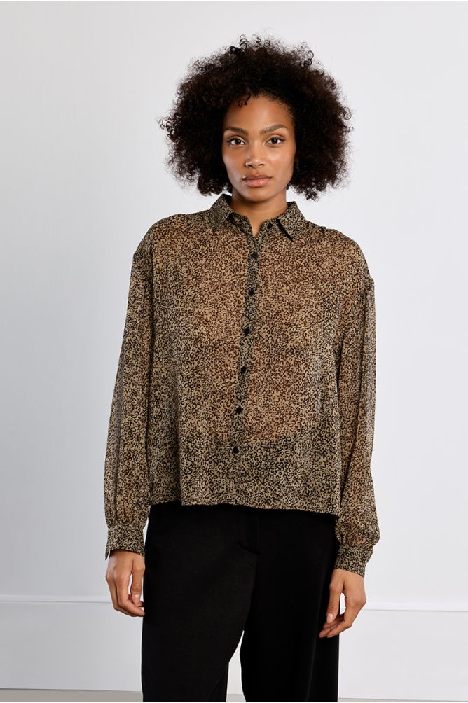 Camisa estampado animal LILI SIDONIO