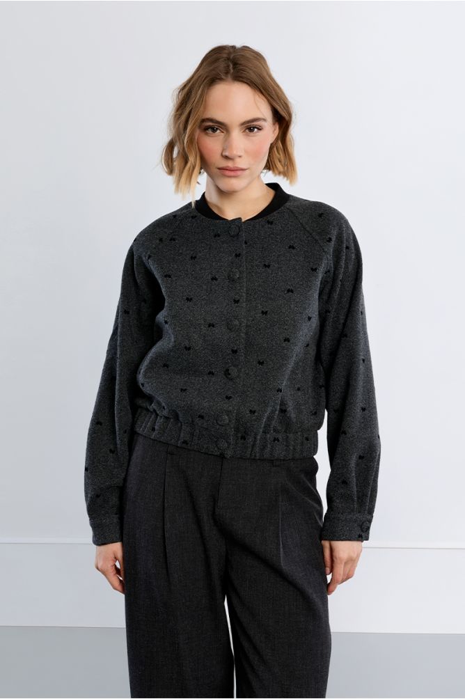 Chaqueta bomber lazos LILI SIDONIO