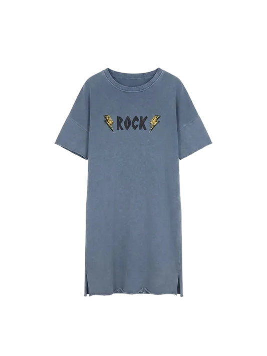 Vestido ROCK color azul