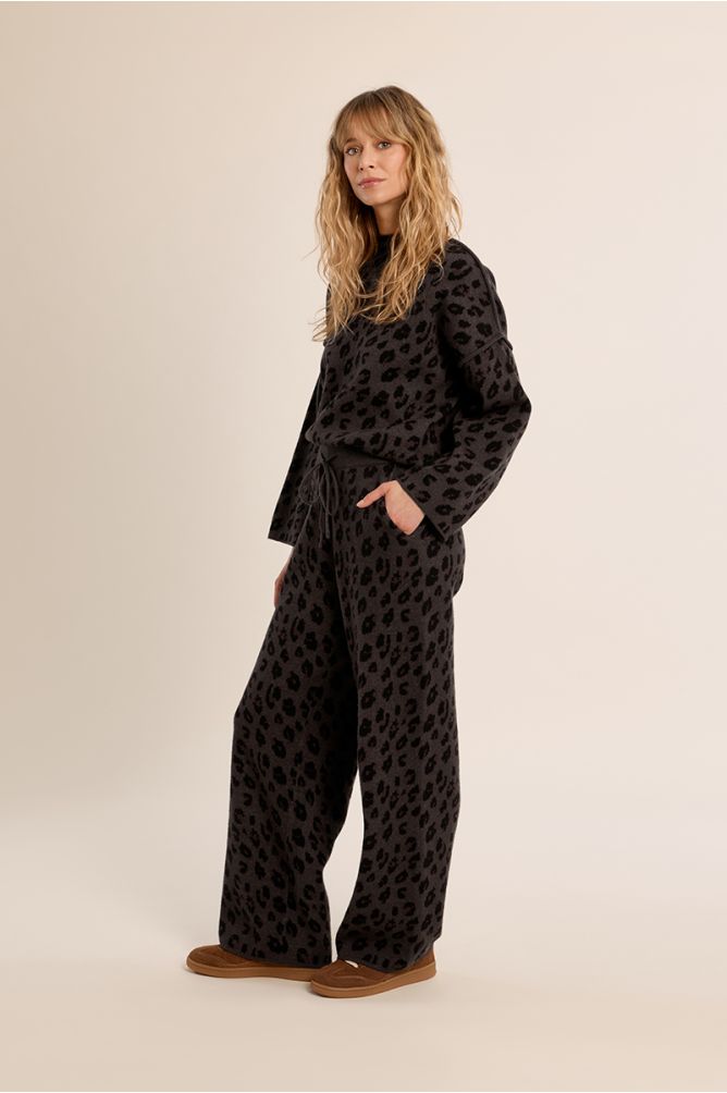 Pantalón animal con lazada MOLLY BRACKEN