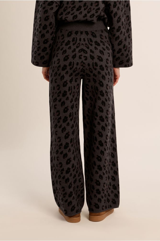 Pantalón animal con lazada MOLLY BRACKEN