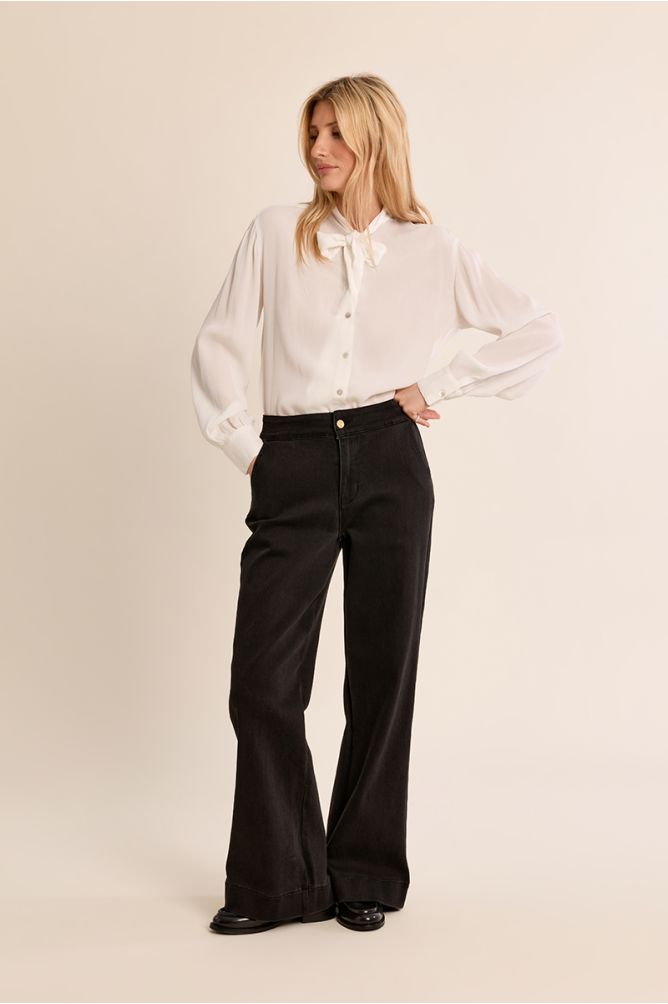 Pantalón denim acampanado MOLLY BRACKEN