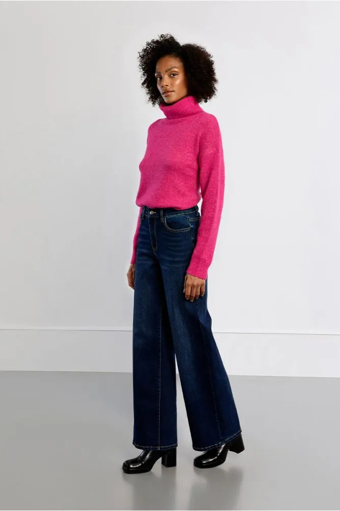Pantalón denim recto LILI SIDONIO