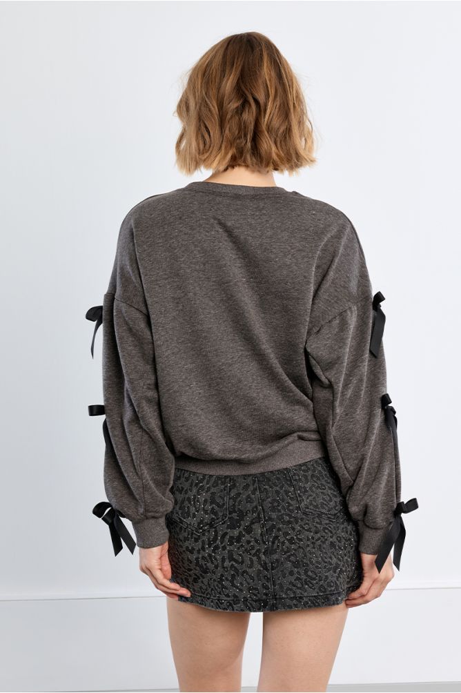 Sudadera mangas lazos LILI SIDONIO