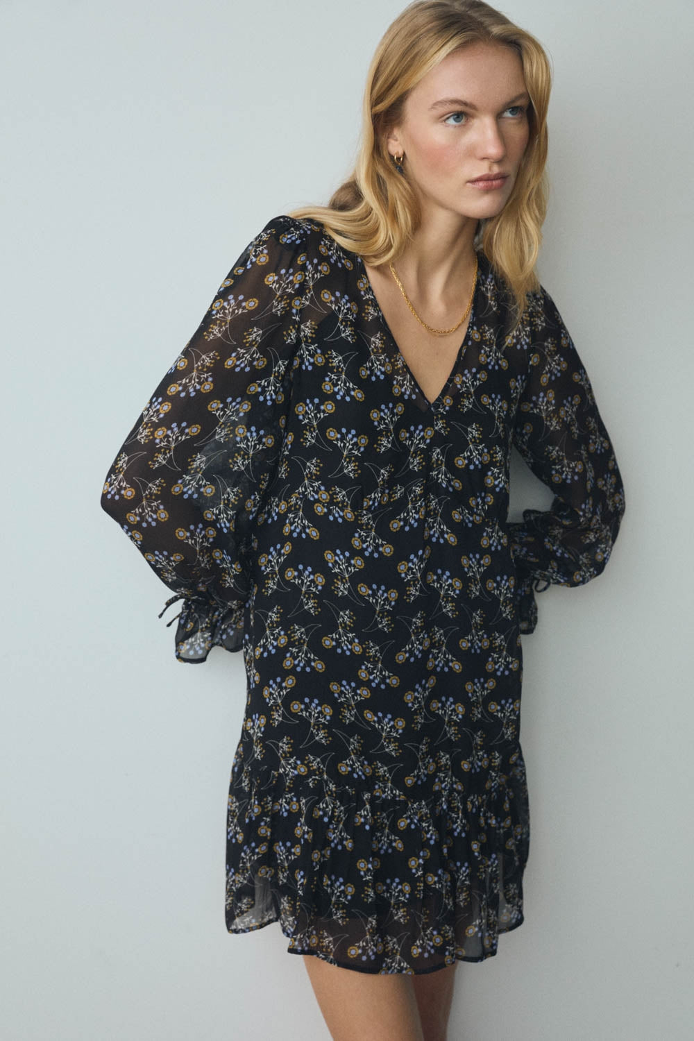 Vestido estampado floral  ESE O ESE