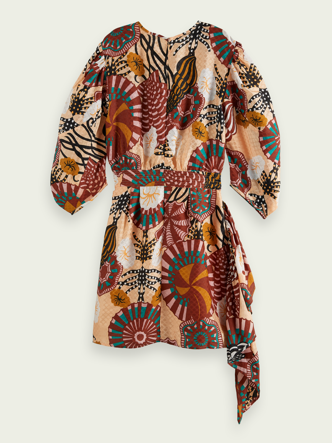 Vestido jacquard con lurex SCOTCH & SODA