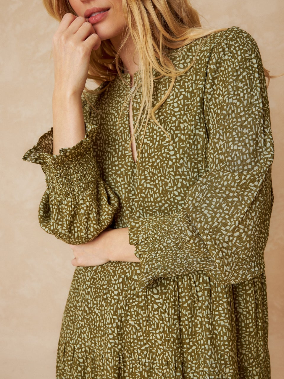 Vestido tejido crepado INDI & COLD