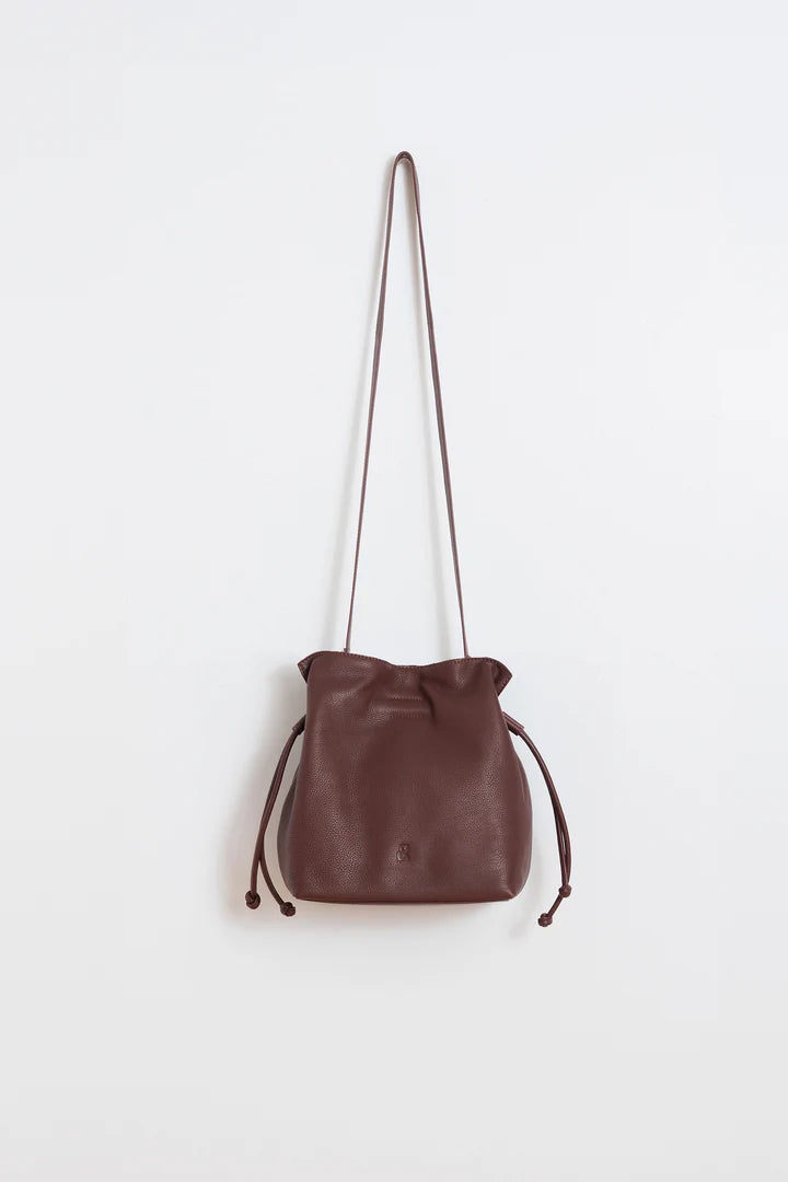 Bolso bandolera piel fruncida INDI & COLD