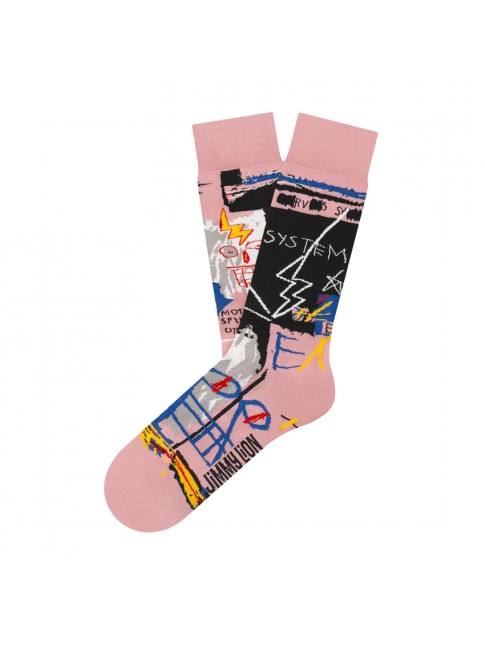 Calcetines BASQUIAT SIX FIFTY  pink  JIMMY LION