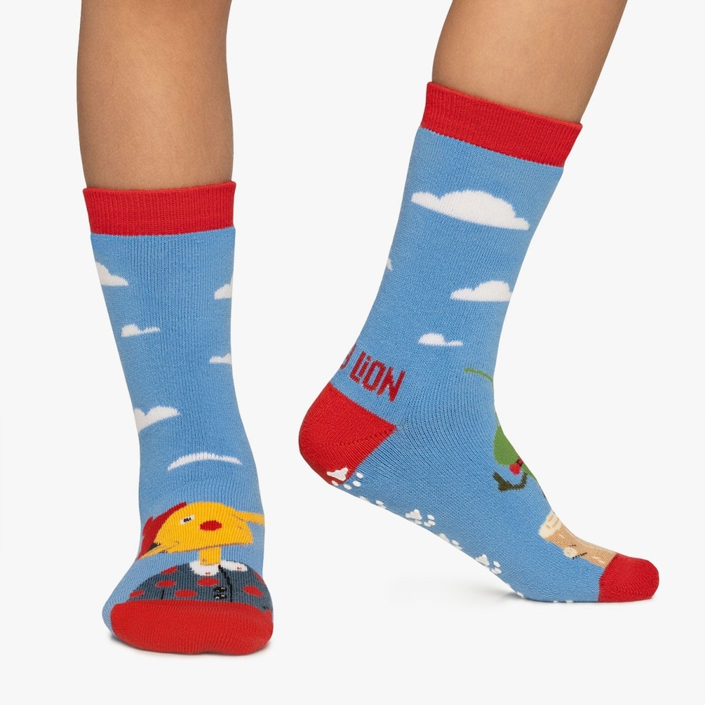 Calcetines  antideslizantes KIDS PINOCCHIO  Azul  JIMMY LION