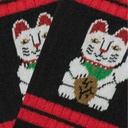 Calcetines Kids Athletic Cat negro  JIMMY LION