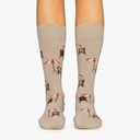 Calcetines DEATH BEACH  color beige  JIMMY LION