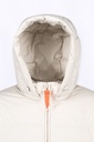 Plumífero unisex oversize color crudo GERTRUDE+GASTON