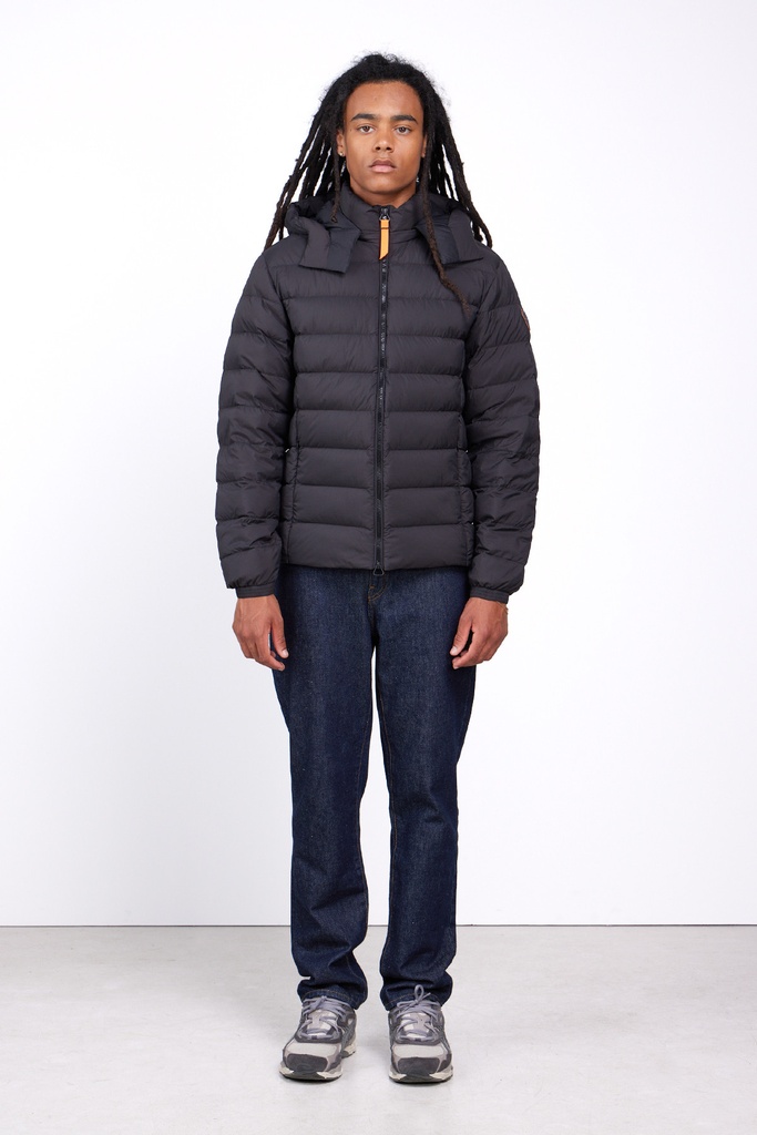 Plumífero unisex color negro GERTRUDE+GASTON