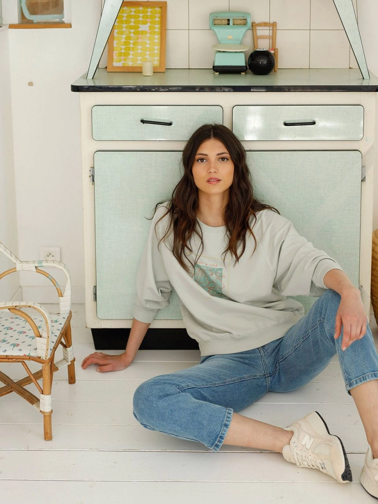 Pantalón MOM denim used color negro (copia)