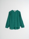 Camisa fluida dobby color verde 