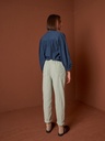 Camisa tessa melange color indigo