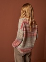 Jersey multicolor punto calado space dye 