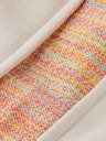 Pantalón short color hielo y multicolor