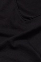 Vestido largo fluído color negro