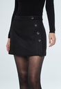 Falda pantalón con botones