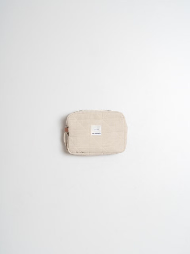 Neceser Jacquard color piedra